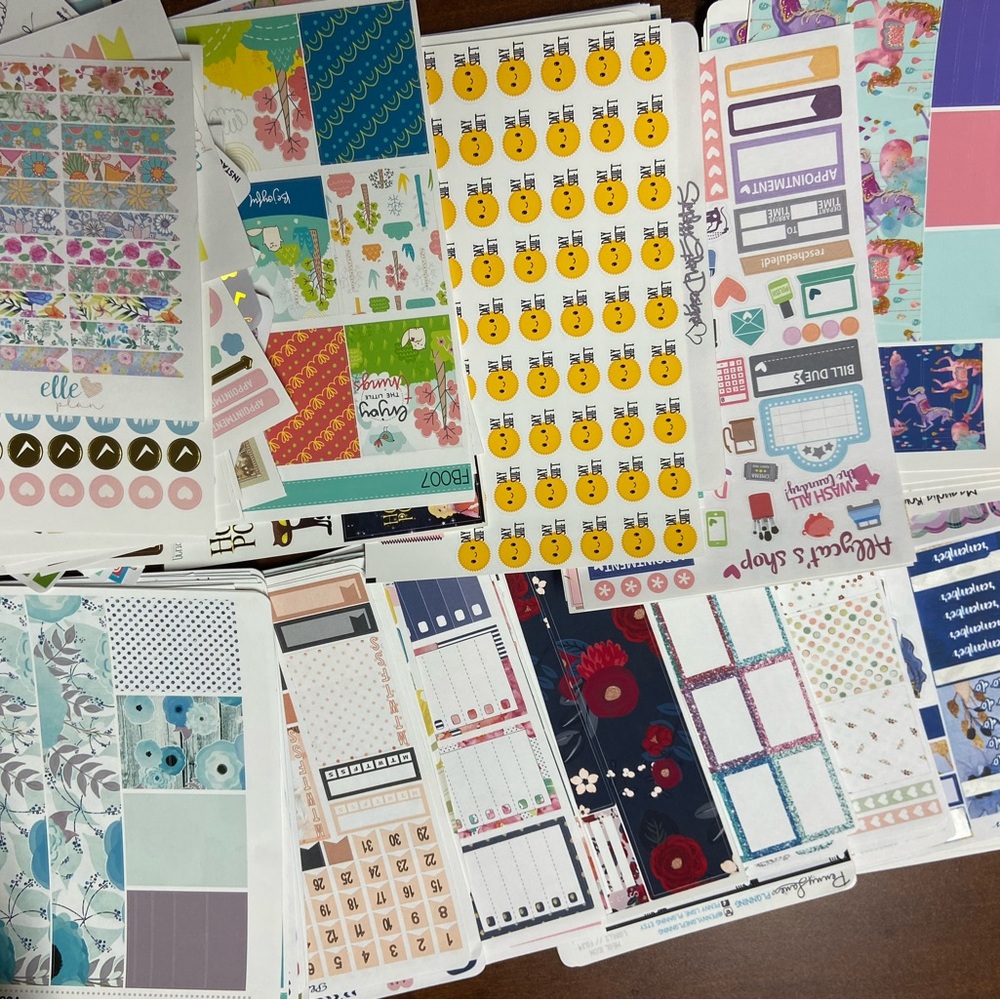 Weekly Planner Stickers Bundle